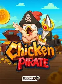 Chicken Pirate crash game at AQL COM